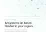 build your ai strategy and architecture roadmap, and train your team